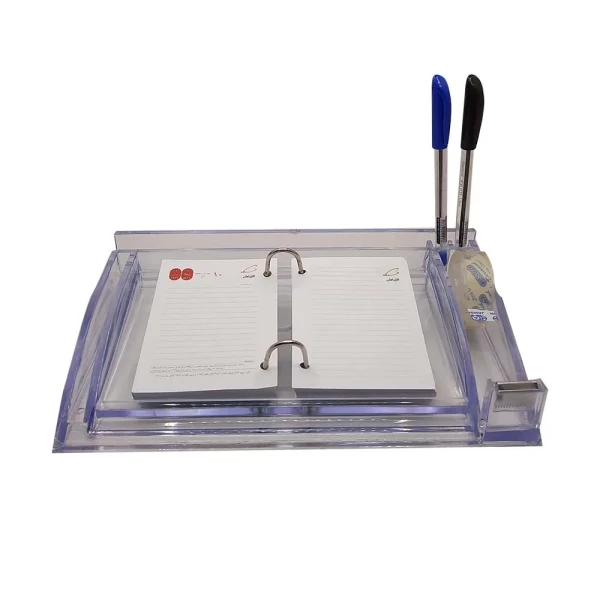 پایه تقویم کریستالی متحرک شهاب تحریر مدل ST.N2500