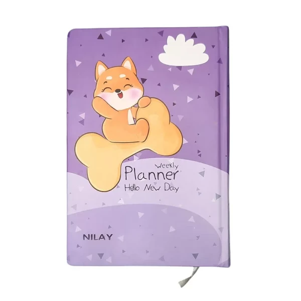دفتر برنامه ریزی نیلای مدل Weekly Planner