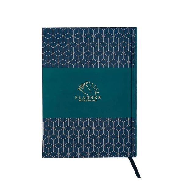  پلنر ماهانه هميشه رنگ سبز مشكي Monthly Planner