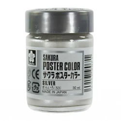 گواش ساکورا نقره ای (رنگ Silver کد رنگ 53)