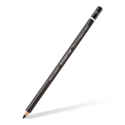 مداد طراحی لوموگراف استدلر 7B بدنه مشکی نوک زغالی مدل Mars Lumograph black 100B