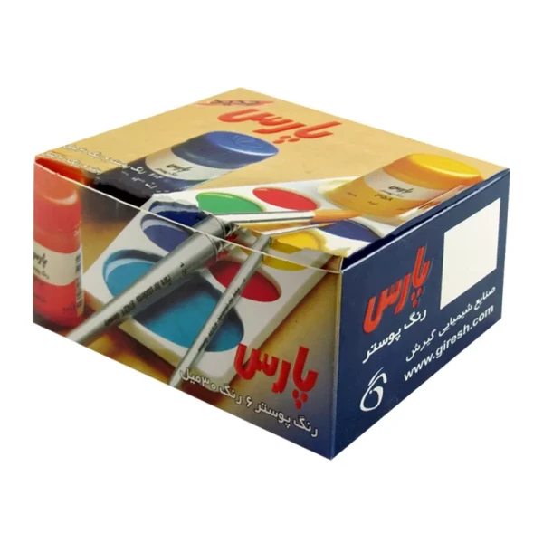 گواش 6 رنگ پارس مدل 0037