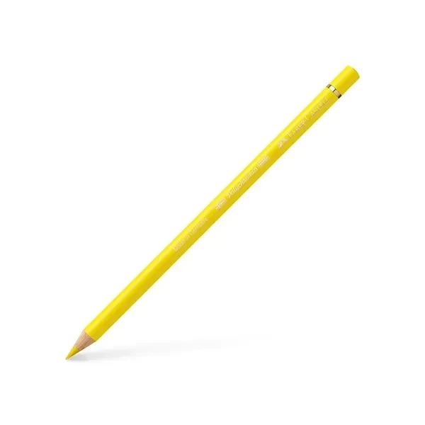 مداد رنگی پلی کروم فابر کاستل رنگ Light Chrome Yellow - کد رنگی 106