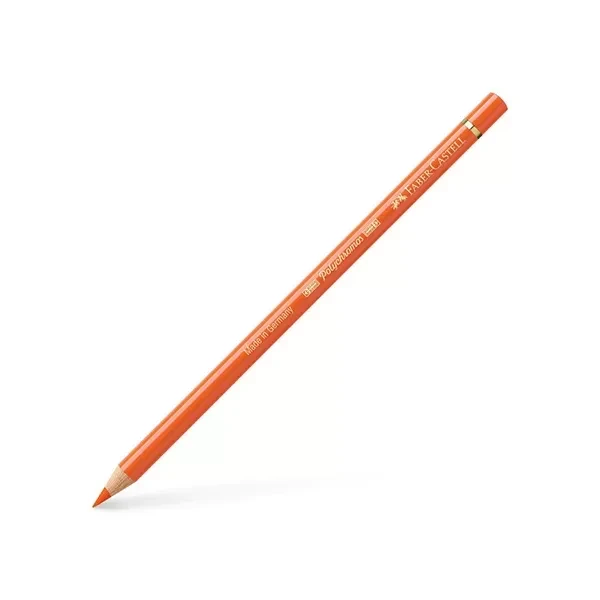 مداد رنگی پلی کروم فابر کاستل رنگ Orange Glaze - کد رنگی 113
