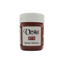 گواش وستا رنگ Burnt sienna کد رنگ 074
