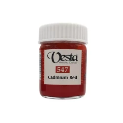 گواش وستا رنگ Cadmium red کد رنگ 547