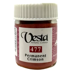 گواش وستا رنگ Permanent crimson کد رنگ 477