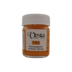 گواش وستا رنگ Permanent yellow deep کد رنگ 508