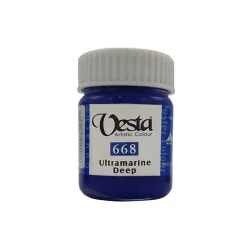 گواش وستا رنگ Ultramarine deep کد رنگ 668