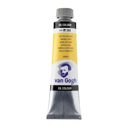 رنگ روغن ون گوگ حجم 40 میلی لیتر (رنگ Azo Yellow Light کد رنگ 268)