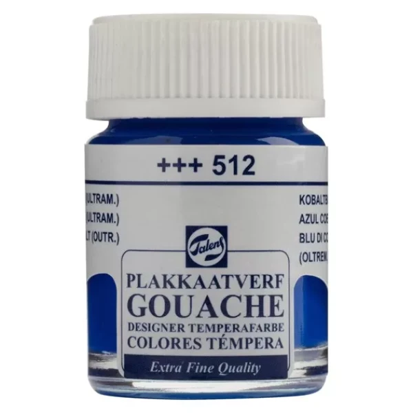 گواش تالنز (رنگ Cobalt Blue (Ultramarine) کد رنگ 512)