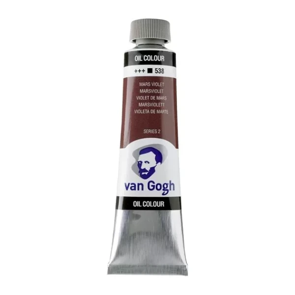 رنگ روغن ون گوگ حجم 40 میلی لیتر (رنگ Mars Violet کد رنگ 538 )