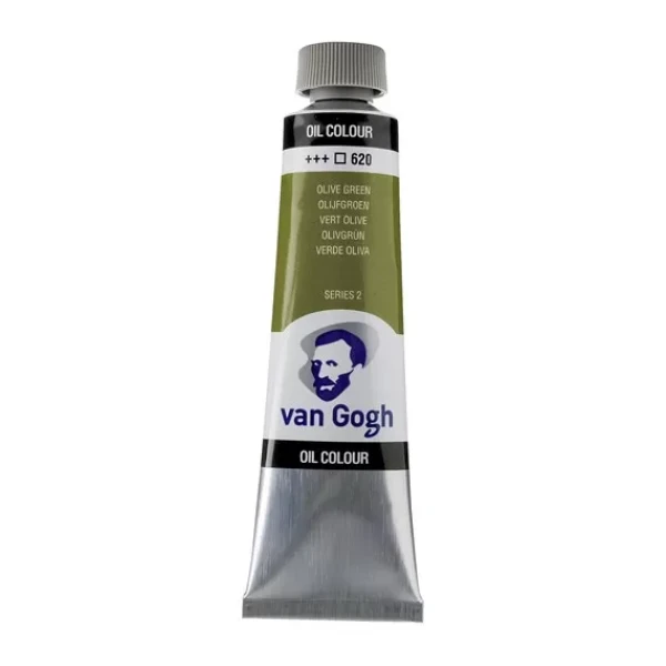 رنگ روغن ون گوگ حجم 40 میلی لیتر (رنگ Olive Green کد رنگ 620)