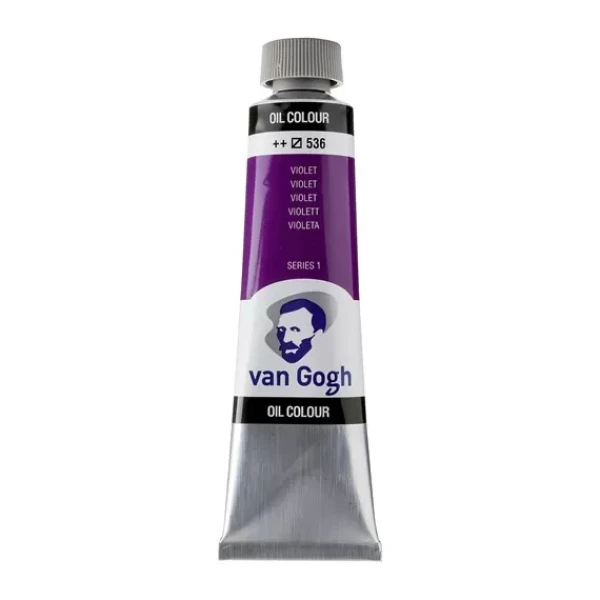 رنگ روغن ون گوگ حجم 40 میلی لیتر  (رنگ Violet کد رنگ 536)
