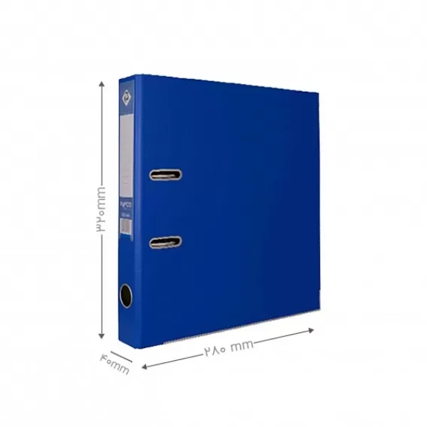 زونکن 5 سانت مقوایی A4 پاپکو  کد 807