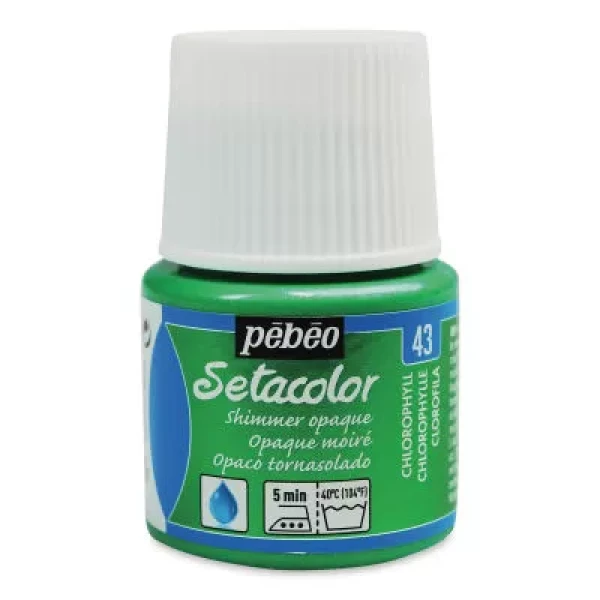 رنگ پارچه اوپک پ ب او (45 میل) Chlorophyll  کد 43