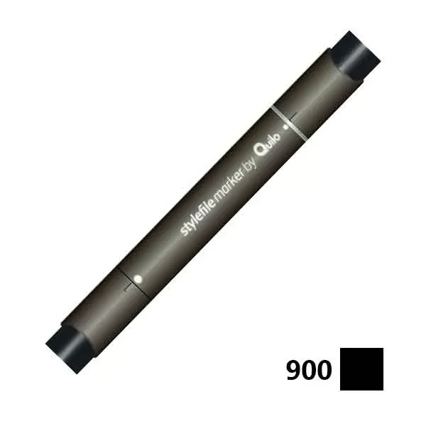 ماژیک راندو دوسر کوئیلو مدل Stylefile کد 900 (رنگ Black)