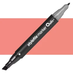 ماژیک راندو دو سر کوییلو مدل Stylefile کد 350 ( رنگ Coral Pink )