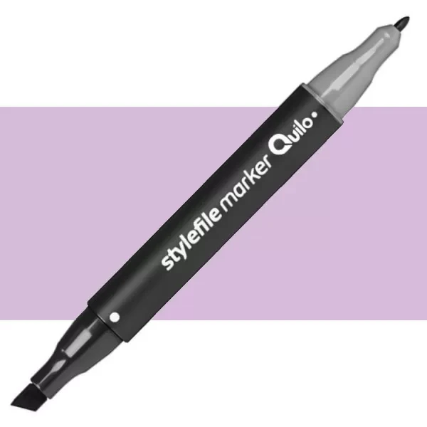 ماژیک راندو دو سر کوییلو مدل Stylefile کد 426 (رنگ  Pastel Violet)