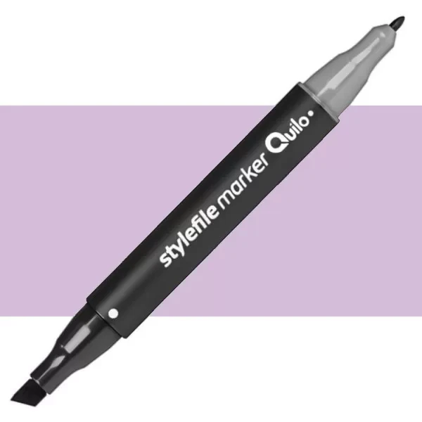 ماژیک راندو دو سر کوییلو مدل Stylefile کد 428 (رنگ Lavender)