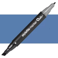 ماژیک راندو دو سر کوییلو مدل Stylefile کد 522 (رنگ Prussian Blue)