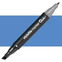 ماژیک راندو دو سر کوییلو مدل Stylefile کد 550 (رنگ  Brilliant Blue)