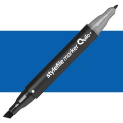 ماژیک راندو دو سر کوییلو مدل Stylefile کد 554 (رنگ  Napoleon Blue)