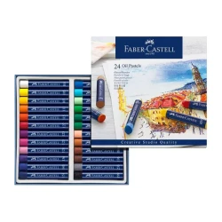  پاستل روغنی 24 رنگ فابرکاستل مدل soft pastel 