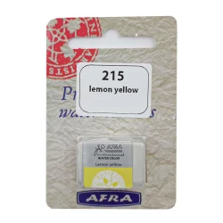قرص آبرنگ افرا رنگ cadmium yellow کد 215