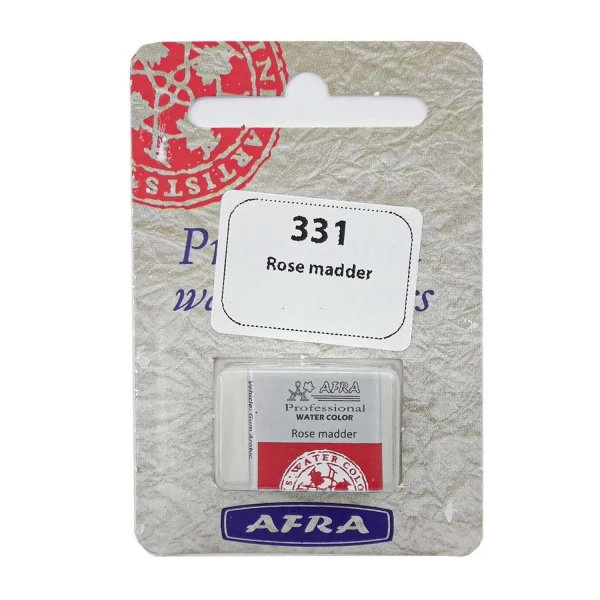 قرص آبرنگ افرا رنگ rose madder کد 331
