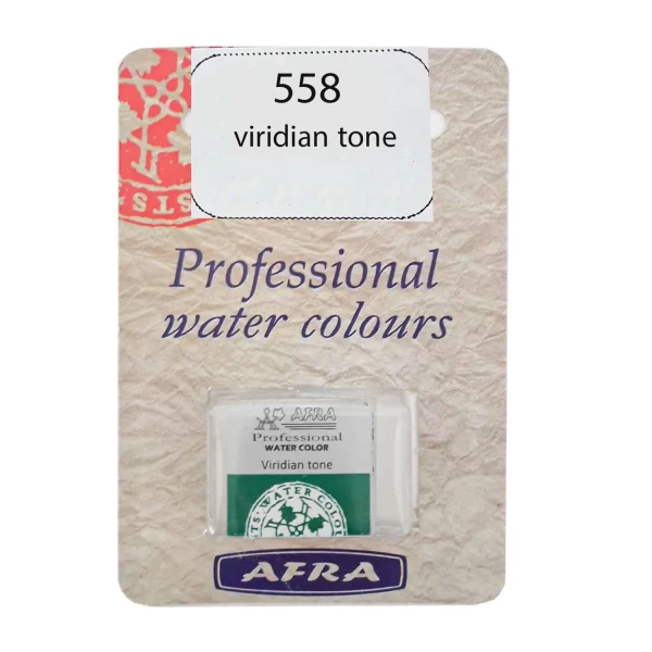 قرص آبرنگ افرا رنگ  viridian tone کد 457