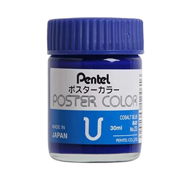 گواش 30 میل پنتل ژاپن رنگ Cobalt Blue کد WPU NO.23